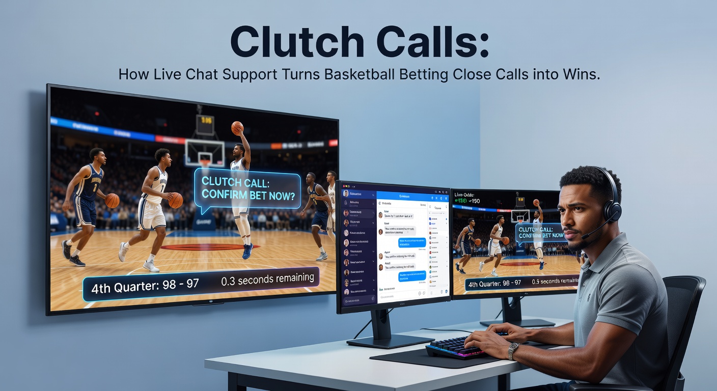 Basketball-Spieler in actiongeladener Szene während eines engen Viertelfinals, mit Fokus auf den entscheidenden Wurf und Live-Quoten im Hintergrund