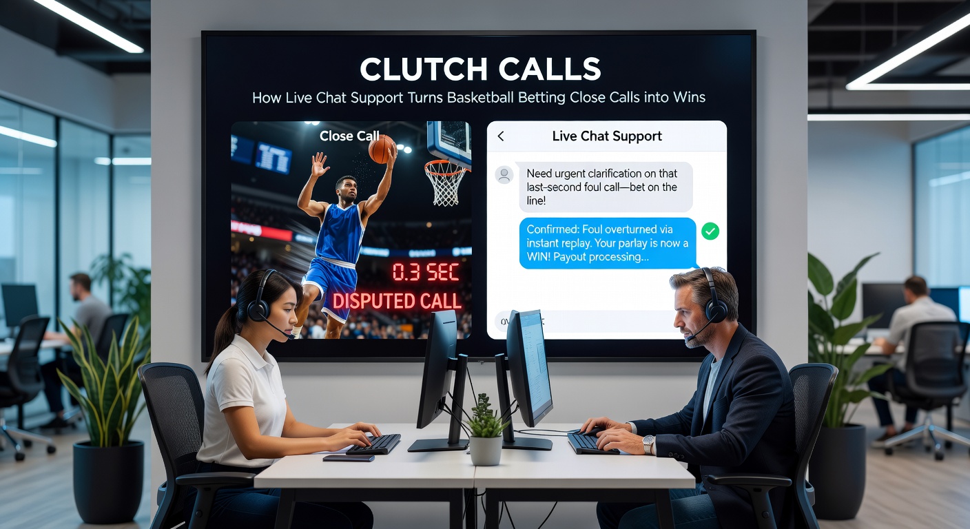 Nahaufnahme eines Wettenden am Smartphone mit offener Live-Chat-Fenster während eines NBA-Spiels, Quoten und Chat-Nachrichten sichtbar