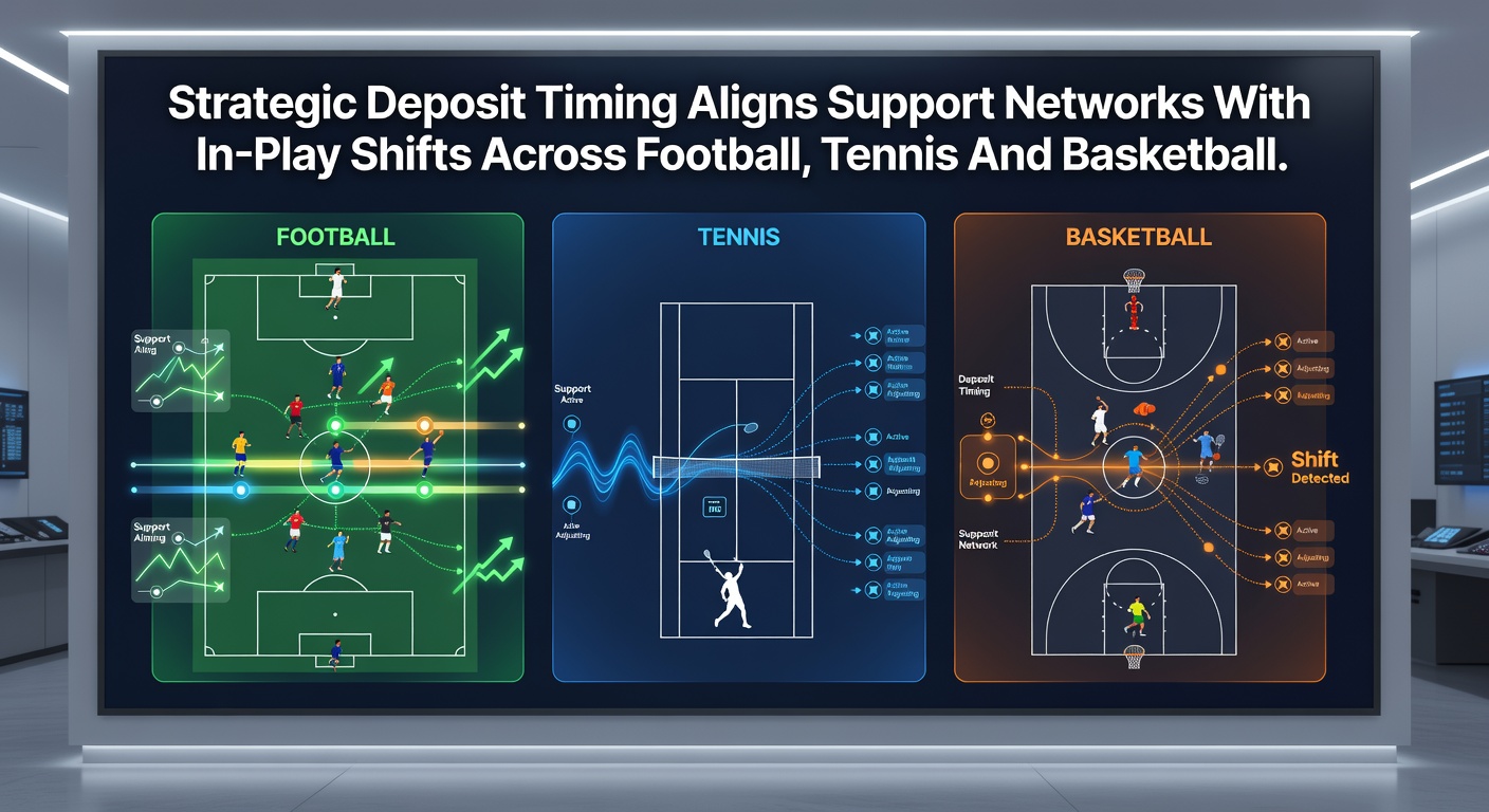 Support-Netzwerke und In-Play-Strategien in Basketball und Tennis